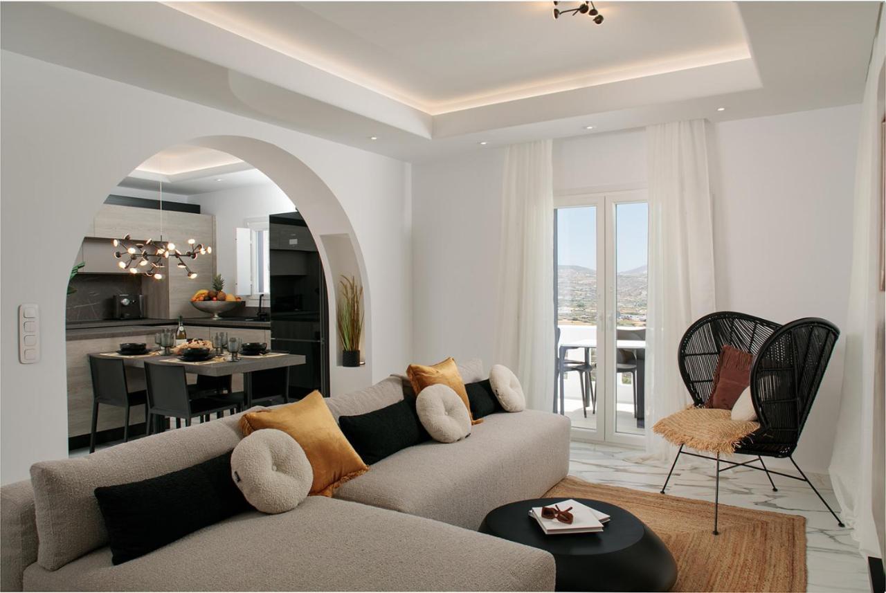 Wow Panoramic View Deluxe Villas Agkidia Exterior foto
